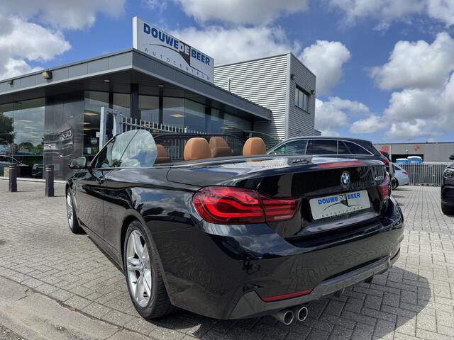 BMW 4-SERIE Cabrio 420i M-sport Trekhaak | Leer | Memory | Windscherm | Spiegel pakket