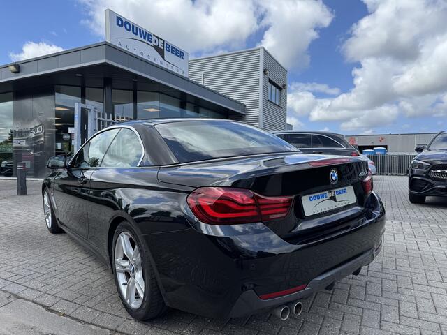 BMW 4-SERIE Cabrio 420i M-sport Trekhaak | Leer | Memory | Windscherm | Spiegel pakket