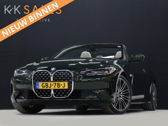 BMW 4-SERIE Cabrio 420i High Executive [AIR SCARF, CAMERA, APPLE CARPLAY, ANDROID AUTO, MEMORY SEATS, VOL LEDER, M VELG, SPORTSTOELEN, NIEUWSTAAT]