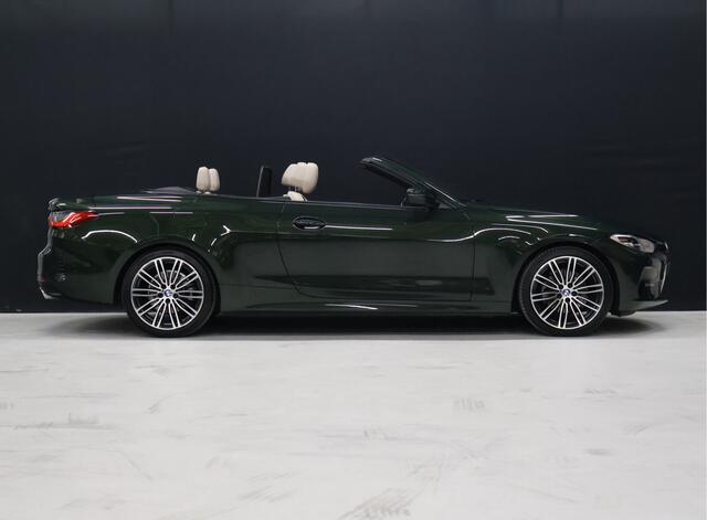 BMW 4-SERIE Cabrio 420i High Executive [AIR SCARF, CAMERA, APPLE CARPLAY, ANDROID AUTO, MEMORY SEATS, VOL LEDER, M VELG, SPORTSTOELEN, NIEUWSTAAT]
