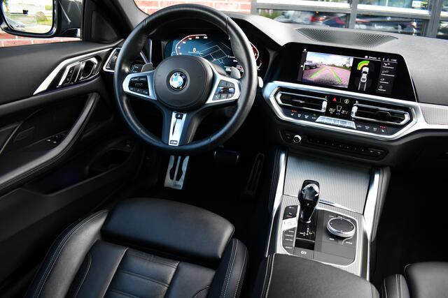 BMW 4-SERIE Coupé 420i M-Sport | NL-auto | Dravitgrau | 19inch | Laser | El-klep