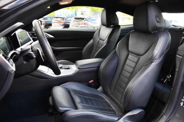 BMW 4-SERIE Coupé 420i M-Sport | NL-auto | Dravitgrau | 19inch | Laser | El-klep