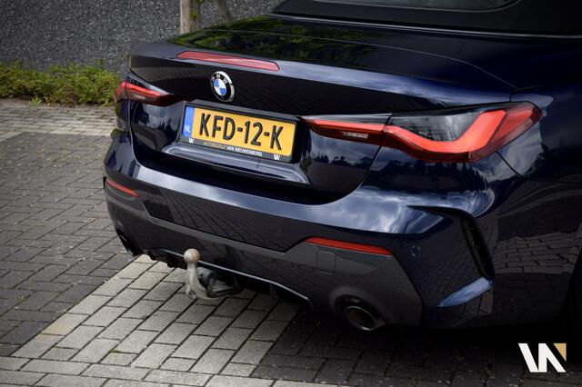 BMW 4-SERIE Cabrio 430i M-Sport Pro Individual | Stoelventilatie & Verwarming | Open Air | Individual Nappa Leder | Memory | Harman Kardon | Adaptive Cruise | Trekhaak | HUD | 1e eig. Dealer O.H.