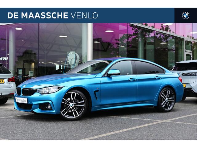 BMW 4-SERIE Gran Coupé 420i High Executive M Sport Automaat / Sportstoelen / Comfort Access / Achteruitrijcamera / Getint glas / Cruise Control