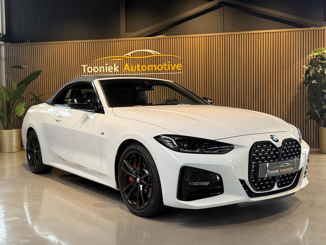 BMW 4-SERIE Cabrio 430i High Executive M SPORT Cabrio | MOOISTE VAN NEDERLAND | ALARM KLASSE 5 MET CERTIFICAAT DEALER ONDERHOUDEN ALLE REKENINGEN AANWEZIG! KEYLESS GO AANWEZIG MET TELEFOON APP TE BEDIENEN