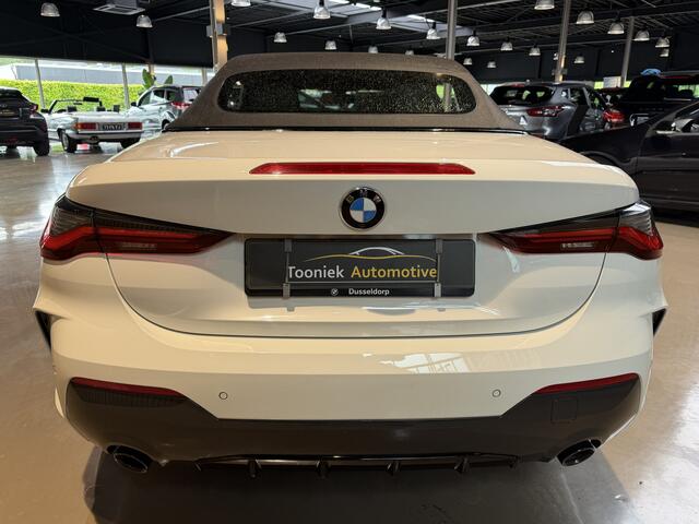 BMW 4-SERIE Cabrio 430i High Executive M SPORT Cabrio | MOOISTE VAN NEDERLAND | ALARM KLASSE 5 MET CERTIFICAAT DEALER ONDERHOUDEN ALLE REKENINGEN AANWEZIG! KEYLESS GO AANWEZIG MET TELEFOON APP TE BEDIENEN
