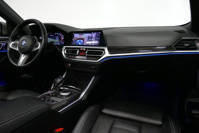 BMW 4-SERIE Cabrio M440i xDrive High Executive / Air Collar (nekverwarming / BMW Laserlight / Elektr. verstelbare voorstoelen (links met memory) / Harman Kardon Surround Sound / Stoelverwarming / 20" / Rondomzichtcamera / HUD / Apple Carplay - Android Auto / Adaptief