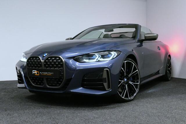 BMW 4-SERIE Cabrio M440i xDrive High Executive / Air Collar (nekverwarming / BMW Laserlight / Elektr. verstelbare voorstoelen (links met memory) / Harman Kardon Surround Sound / Stoelverwarming / 20" / Rondomzichtcamera / HUD / Apple Carplay - Android Auto / Adaptief