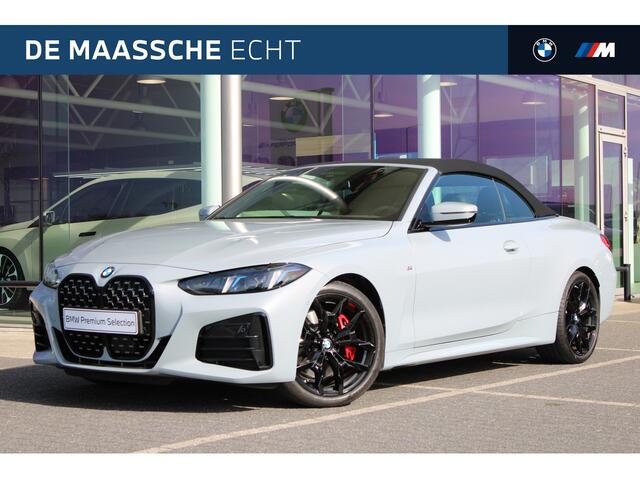BMW 4-SERIE Cabrio 420i M Sport Automaat / Air Collar / Parking Assistant Plus / Comfort Access / Stuurverwarming / M Sportonderstel / Live Cockpit Professional