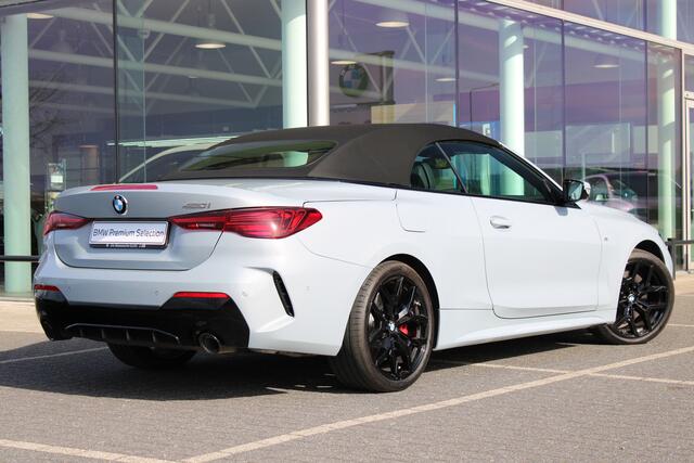 BMW 4-SERIE Cabrio 420i M Sport Automaat / Air Collar / Parking Assistant Plus / Comfort Access / Stuurverwarming / M Sportonderstel / Live Cockpit Professional