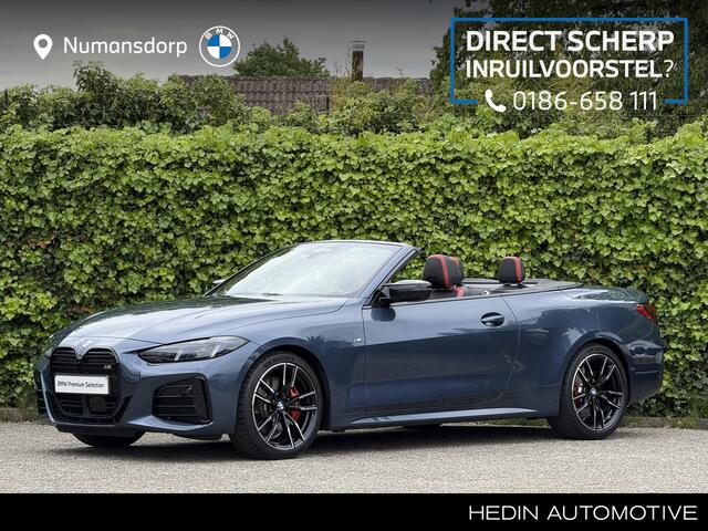 BMW 4-SERIE Cabrio M440i xDrive | M-Pro | Co Pilot | Harman/kardon | 360 cam | Air Collar | Carbon int. | Trekhaak