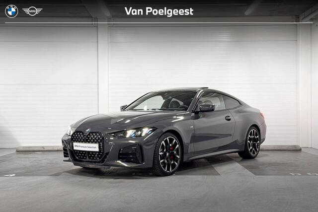 BMW 4-SERIE Coupé 420i High Executive | M-Sport Pro | Schuif-/kanteldak | Harman/Kardon | Stoelverwarming