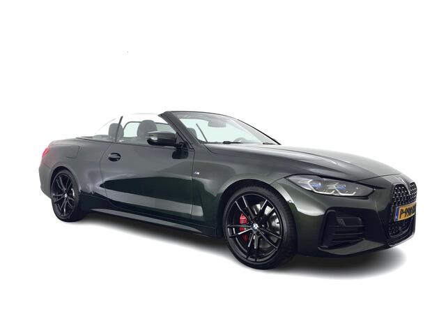 BMW 4-SERIE Cabrio M440i xDrive High Executive (INCL-BTW) *HEAD-UP | LEATHER | LASER-LED | MEMORY-PACK | DIGI-COCKPIT | KEYLESS | HIFI-SOUND | SHIFTPADDLES | CAMERA | DAB | NAVI-FULLMAP | AMBIENT-LIGHT | TOWBAR | 19''ALU*