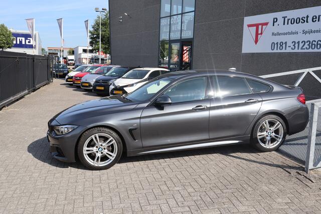 BMW 4-SERIE Gran Coupé 420i High Executive Edition M Sport Nederlandse auto! Facelift/Digital dashboard/Achteruitrijcamera/Lederen bekleding/Adaptief onderstel/Climate control/Cruise control/Stoelverwarming/Navigatie/Park assist