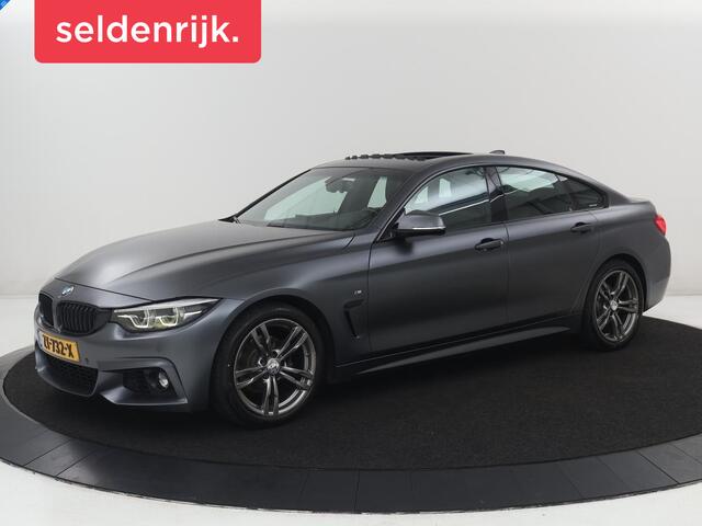 BMW 4-SERIE Gran Coupé 418i High Executive | Schuifdak | Trekhaak | Climate control | Navigatie | Camera | Cruise control | Buetooth | DAB+ | Ambianceverlichting