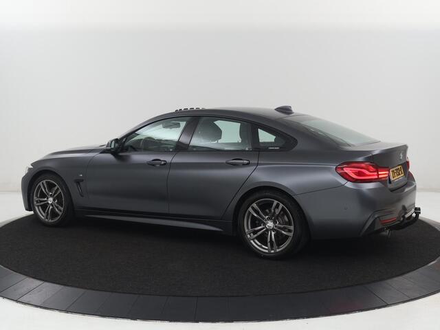 BMW 4-SERIE Gran Coupé 418i High Executive | Schuifdak | Trekhaak | Climate control | Navigatie | Camera | Cruise control | Buetooth | DAB+ | Ambianceverlichting