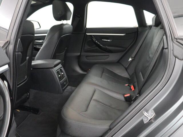 BMW 4-SERIE Gran Coupé 418i High Executive | Schuifdak | Trekhaak | Climate control | Navigatie | Camera | Cruise control | Buetooth | DAB+ | Ambianceverlichting