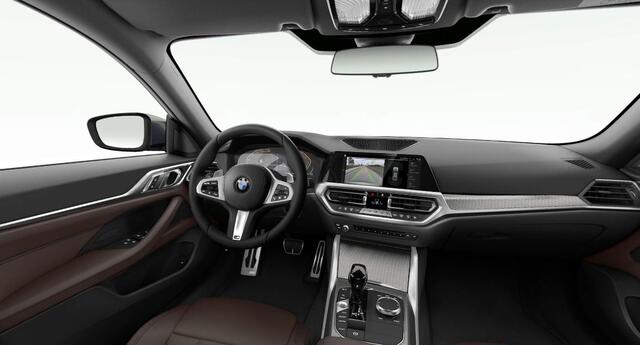 BMW 4-SERIE Gran Coupé 420i High Executive M-sport - Schuifdak - Leder - Comfort Access - Parking Assistant - HiFi System - Live Cockpit Professional