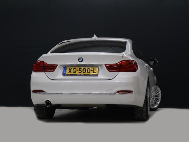 BMW 4-SERIE Gran Coupé 418i High Executive [GROOT NAVIGATIE, STOELVERWARMING, VOL LEDER, CRUISE CONTROL, LED, BLUETOOOTH, DIGITAL DASH, ELEKTRISCHE ACHTERKLEP, NIEUWSTAAT]