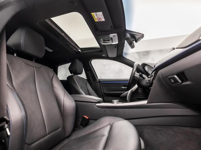 BMW 4-SERIE Gran Coupé 418i M Sport Automaat (SCHUIFDAK, M PAKKET, GROOT NAVI, HARMAN/KARDON, STOELVERWARMING, GETINT GLAS, SPORTSTOELEN, PARKEERSENSOREN, NIEUWE APK, NIEUWSTAAT)