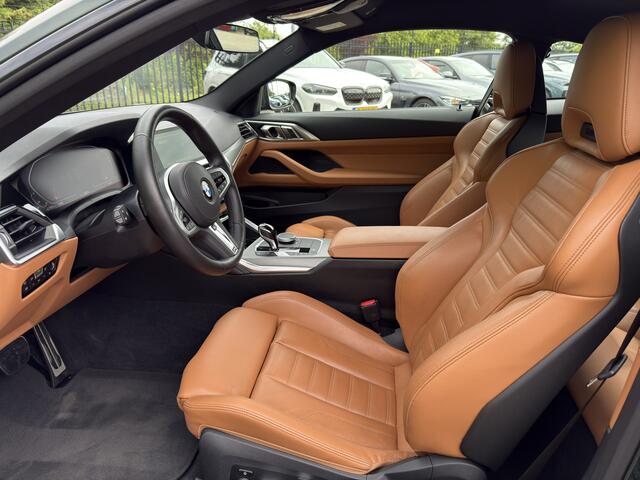 BMW 4-SERIE Coupé 420i | High Exe | M-Sport | 19'' | Stuur + Stoelverw. | Camera | HiFi | Comfort Access | M-Stoel.