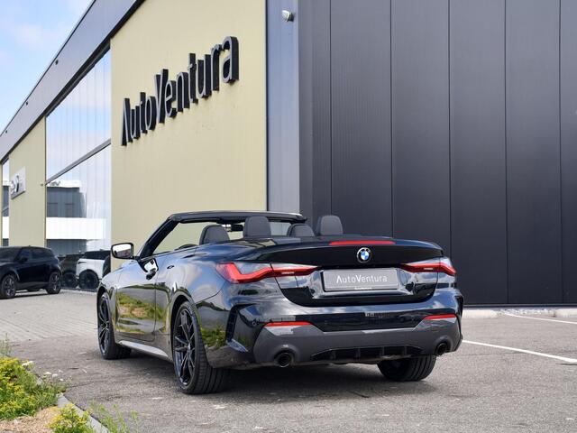 BMW 4-SERIE Cabrio 430i High Executive l Facelift l Driving prof. l Head-Up l Stuurwielverwarming l Adapt. Cruise l Trekhaak l