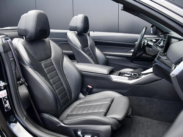 BMW 4-SERIE Cabrio 430i High Executive l Facelift l Driving prof. l Head-Up l Stuurwielverwarming l Adapt. Cruise l Trekhaak l