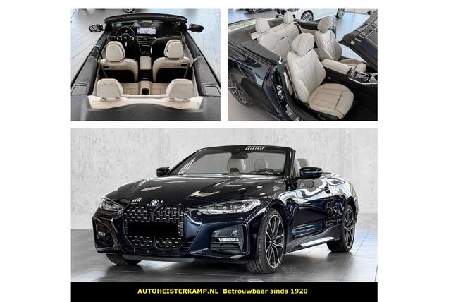 BMW 4-SERIE Cabrio 430i xDrive M Sport 245 PK WideScreen ACC Camera Trekhaak Memory 19 Inch