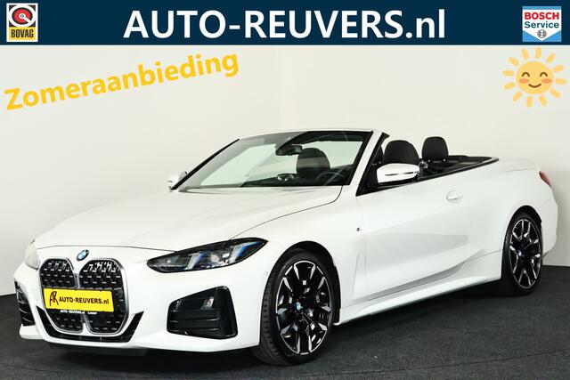BMW 4-SERIE Cabrio 430i xDrive M-Sport / Opendak / Harman Kardon / ACC / HUD / Nekverwarming / 3D view / CarPlay