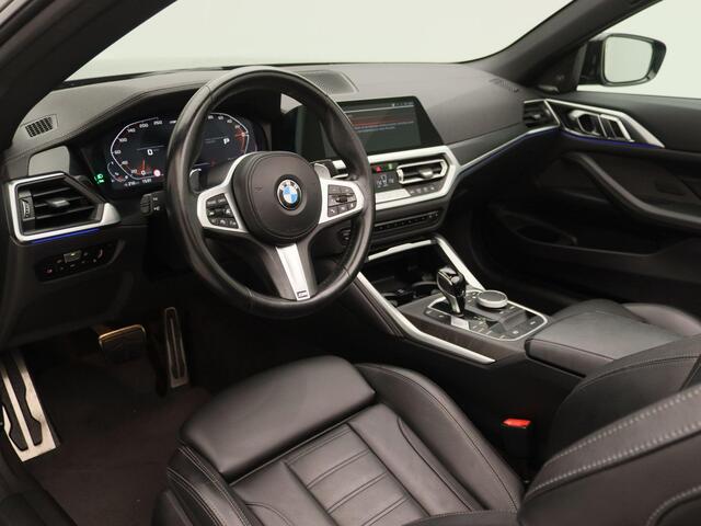 BMW 4-SERIE Cabrio M440i xDrive High Executive | Apple Carplay/Android Auto | Harman Kardon | Leder | Stoelverwarming | Led Koplampen | Camera |