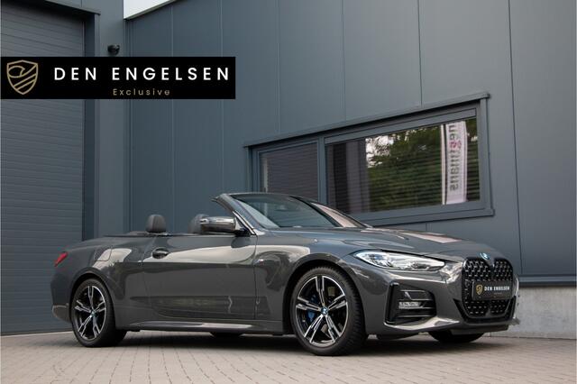 BMW 4-SERIE Cabrio 430i M-Sport 245PK | Dravitgrau | Memory | Leder | Cruise Control | Led | Sfeerverlichting | Dab+ | Camera | Alarmsysteem | Stoelverwarming | Dealer O.H