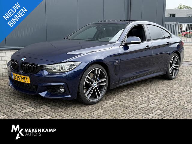 BMW 4-SERIE Gran Coupé 418i Executive Edition 19"/Leder + memory/Schuif-kanteldak/Harman Kardon/Head-up/Stoel + stuurverwarming/360 camera/Trekhaak