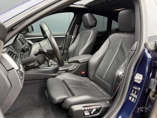 BMW 4-SERIE Gran Coupé 418i Executive Edition 19"/Leder + memory/Schuif-kanteldak/Harman Kardon/Head-up/Stoel + stuurverwarming/360 camera/Trekhaak