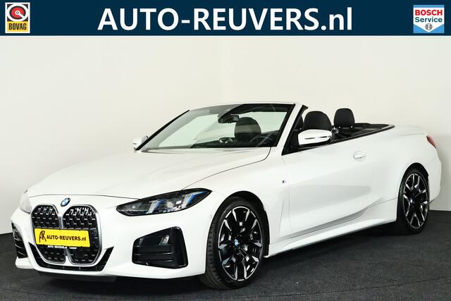 BMW 4-SERIE Cabrio 430i xDrive M-Sport / Opendak / Harman Kardon / ACC / HUD / Nekverwarming / 3D view / CarPlay
