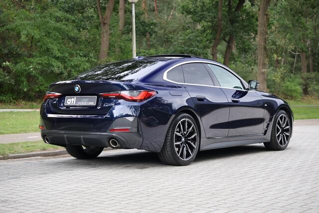 BMW 4-SERIE Gran Coupé 420i High Executive M-Sport | Pano | H&K | Drive ass Pro | 360 | Memory | Trekhaak | 19" | Leder | Alarm kl.3 | Etc.