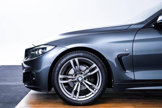 BMW 4-SERIE Gran Coupé 418i M Sport Achteruitrijcamera - Cruise control - Sportstoelen - Elektrisch verwarmde voorstoelen - HiFi System - Navigatiesysteem Professional - PDC voor/achter -