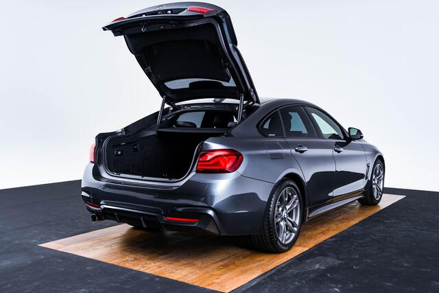 BMW 4-SERIE Gran Coupé 418i M Sport Achteruitrijcamera - Cruise control - Sportstoelen - Elektrisch verwarmde voorstoelen - HiFi System - Navigatiesysteem Professional - PDC voor/achter -