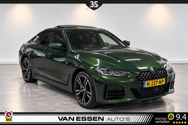 BMW 4-SERIE Gran Coupé 430i M-Sport | PANO | LEDER | CAMERA | HEAD-UP | LASER | STUUR/ STOELVERW! | NL-AUTO!