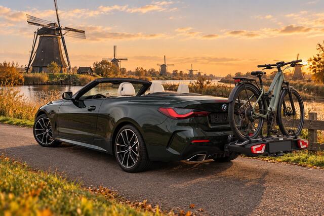 BMW 4-SERIE Cabrio M440i xDrive l Trekhaak l Head-Up l Driving Assist Prof l Nekverwarming l Top View