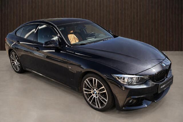 BMW 4-SERIE Gran Coupé 418i High Executive M Sport | Stoelverwarming | Cruise Control | Parkeersensoren | LED | HIFI | Navigatie | DAB | Climate Control | Leer | Keyless |