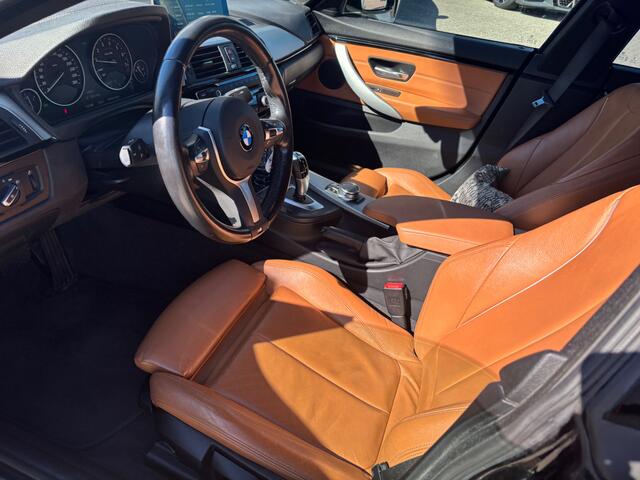 BMW 4-SERIE Gran Coupé 418i High Executive M Sport | Stoelverwarming | Cruise Control | Parkeersensoren | LED | HIFI | Navigatie | DAB | Climate Control | Leer | Keyless |