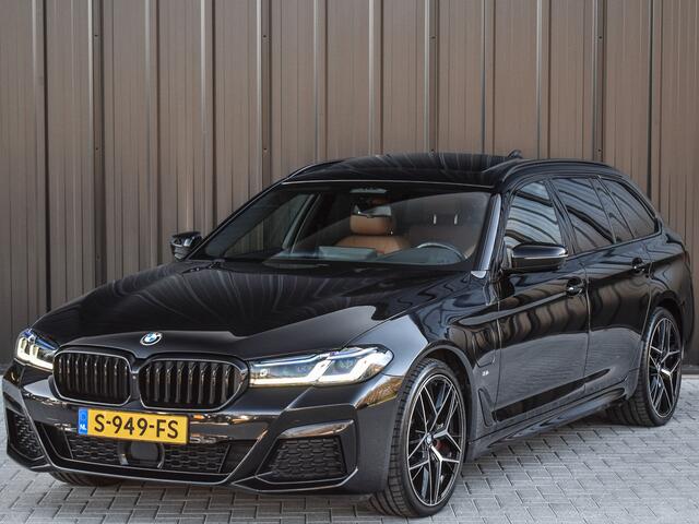 BMW 5-SERIE Touring 530e M-SPORT | PANORAMADAK | ACTIVE CRUISE CONTROL | HEAD UP | ELEKTR. VERST. STOELEN | LASER LIGHTS | TREKHAAK AFNEEMBAAR | AMBIANCE SFEERVERLICHTING