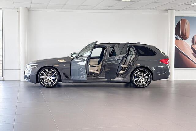 BMW 5-SERIE Touring 530i High Executive | M Sport | Glazen Panoramadak | Stoelventilatie | Harman Kardon | Headup Display |