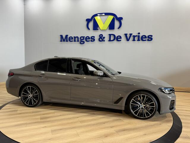 BMW 5-SERIE 545e xDrive High Executive Edition M Sport | Airco ECC | Laser | 360 Camera | Dakota Leder | Keyless | Memory | Harman Kardon |
