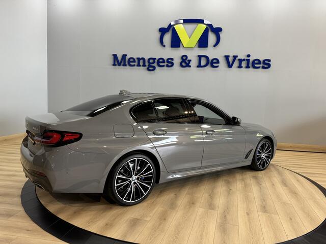 BMW 5-SERIE 545e xDrive High Executive Edition M Sport | Airco ECC | Laser | 360 Camera | Dakota Leder | Keyless | Memory | Harman Kardon |