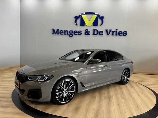 BMW 5-SERIE 545e xDrive High Executive Edition M Sport | Airco ECC | Laser | 360 Camera | Dakota Leder | Keyless | Memory | Harman Kardon |