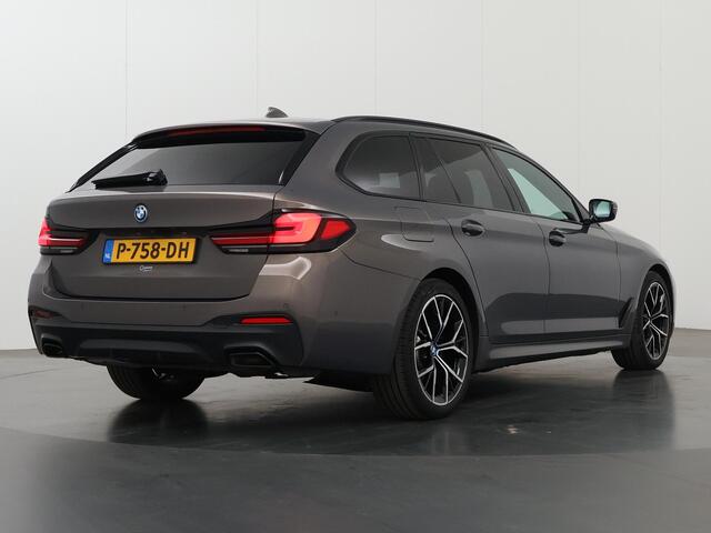 BMW 5-SERIE Touring 520e Business Edition Plus | M-Sport | Laser Licht | Comfortstoelen + Geheugen+ Elektrisch verstelbaar | Shadowline | Stuur/Stoelverwarming | Camera | DAB | Interieur verlichting | Apple CarPlay/ Android Auto |