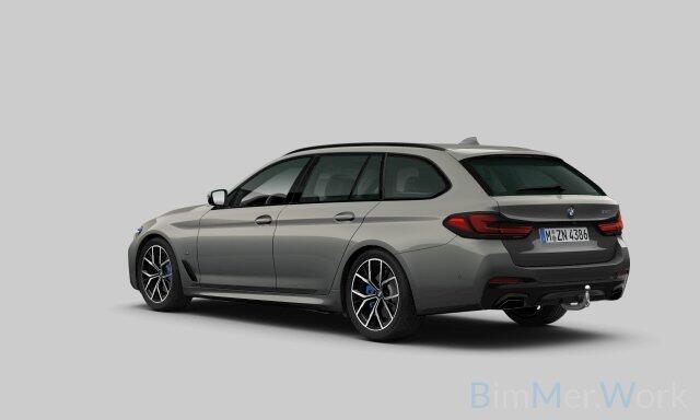 BMW 5-SERIE Touring 530i High Executive M Sport | Panoramadak | Head-Up Display | Laser | Trekhaak | Stoelverwarming | Stuurverwarming | Memory Seats | Keyless | Adaptive Cruise Control | Comfort Seats | Shadowline | BTW | NAP | Dealer Ond