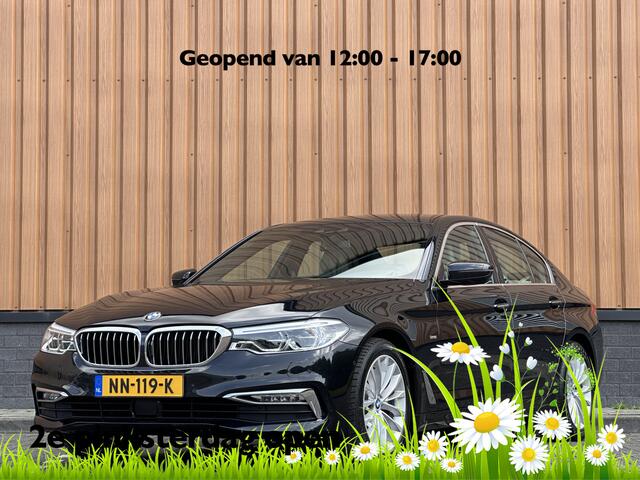 BMW 5-SERIE 530i High Executive | Softclose | Elektrische Stoelen + Geheugenfunctie | Apple Carplay | Harman/Kardon | Achteruitrijcamera | Parkeersensoren | Stoelverwarming | LED |