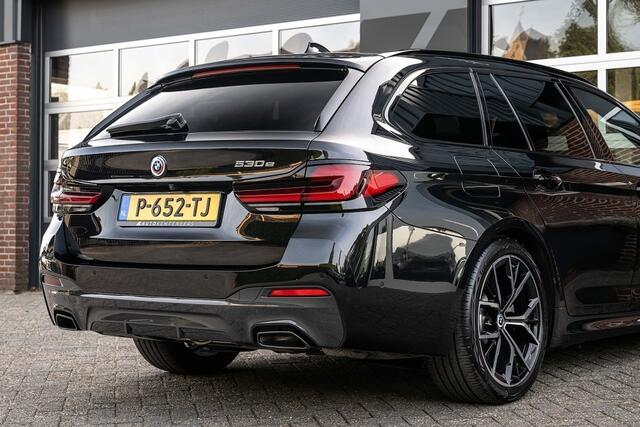 BMW 5-SERIE 530 530e Business Edition Plus | Shadow | M Sport | Panorama | Laser | Head-up | Leder | Camera | H/K |Trekhaak | 19 Inch |
